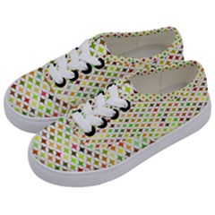 Background Multicolored Star Kids  Classic Low Top Sneakers by Sapixe