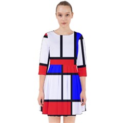 Piet Mondrian Mondriaan Style Smock Dress by yoursparklingshop