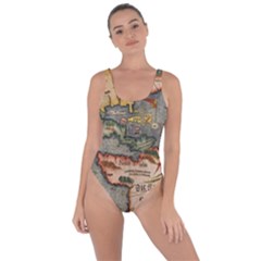 Vintage Map Bring Sexy Back Swimsuit