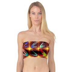 Feathers Bandeau Top by ArtworkByPatrick