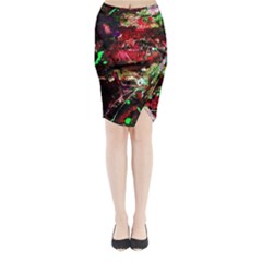 Bloody Coffee 2 Midi Wrap Pencil Skirt by bestdesignintheworld