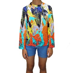 Africa  Kenia Kids  Long Sleeve Swimwear by bestdesignintheworld