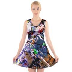 Jealousy   Battle Of Insects 6 V-neck Sleeveless Dress by bestdesignintheworld