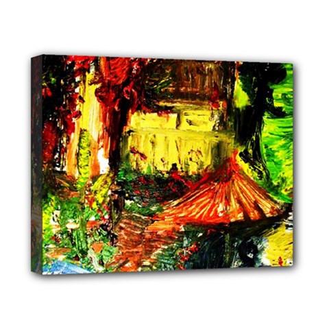 St Barbara Resort Canvas 10  X 8  by bestdesignintheworld