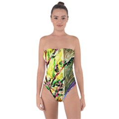 House Will Be Buit 4 Tie Back One Piece Swimsuit by bestdesignintheworld