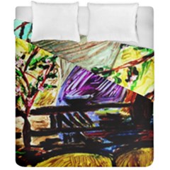 House Will Be Built 6 Duvet Cover Double Side (california King Size) by bestdesignintheworld