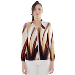 Digital Tree Fractal Digital Art Wind Breaker (women) by Simbadda