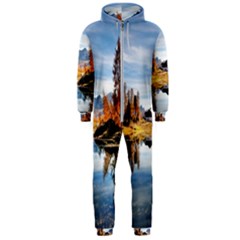 Dolomites Mountains Italy Alpine Hooded Jumpsuit (men)  by Simbadda