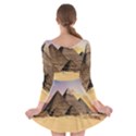 Ancient Archeology Architecture Long Sleeve Skater Dress View2