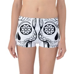 Sugar Skull Boyleg Bikini Bottoms by StarvingArtisan