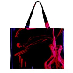 Calligraphy 4 Zipper Mini Tote Bag by bestdesignintheworld