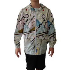 Composition 8 - Vasily Kandinsky Hooded Wind Breaker (kids) by Valentinaart