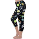 Space Pattern Capri Winter Leggings  View2