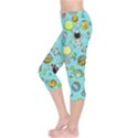 Space Pattern Capri Leggings  View3