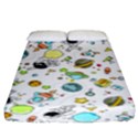 Space Pattern Fitted Sheet (King Size) View1