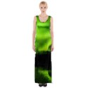 Aurora Borealis Northern Lights Sky Maxi Thigh Split Dress View1