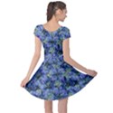 Modern Nature Print Pattern 7200 Cap Sleeve Dress View2