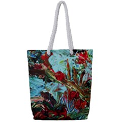 Eden Garden 7 Full Print Rope Handle Tote (small) by bestdesignintheworld