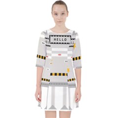 Robot Technology Robotic Animation Pocket Dress by Simbadda