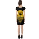 Moon Reflection Flamenco Animal Short Sleeve Skater Dress View2