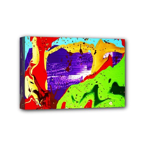 Untitled Island 2 Mini Canvas 6  X 4  by bestdesignintheworld