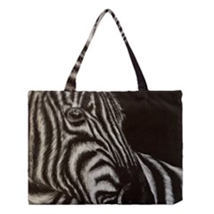 Zebra Medium Tote Bag by ArtByThree