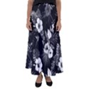 Tropical pattern Flared Maxi Skirt View1