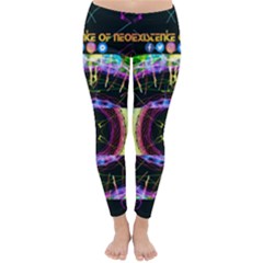 Social Media Rave Leggings Classic Winter Leggings by TheExistenceOfNeon2018