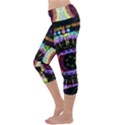 Social Media Rave Leggings Capri Yoga Leggings View2