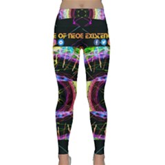 Social Media Rave Leggings Classic Yoga Leggings by TheExistenceOfNeon2018