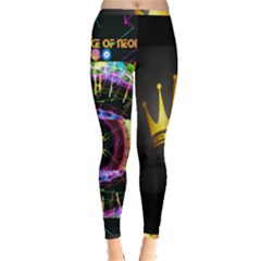 Show Up, Glowd Up Inside Out Leggings by TheExistenceOfNeon2018