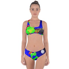 Dragon Grisu Mythical Creatures Criss Cross Bikini Set by Nexatart