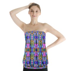 Artwork By Patrick-colorful-48 Strapless Top by ArtworkByPatrick