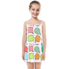 Set Collection Balloon Image Kids Summer Sun Dress by Nexatart