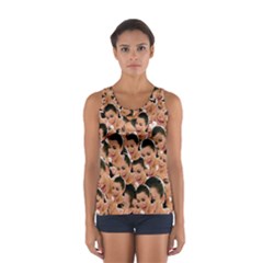 Crying Kim Kardashian Sport Tank Top  by Valentinaart