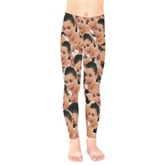 Crying Kim Kardashian Kids  Legging by Valentinaart