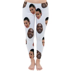 Crying Kim Kardashian Classic Winter Leggings by Valentinaart