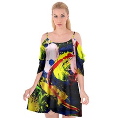 Global Warming 2 Cutout Spaghetti Strap Chiffon Dress by bestdesignintheworld