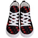 Background Texture Texture Hearts Kid s Hi-Top Skate Sneakers View1