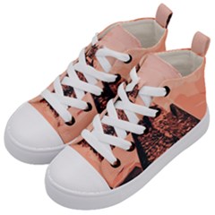 Pyramid Egypt Monumental Kid s Mid-top Canvas Sneakers by Sapixe