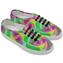 Seamless Pattern Twirl Spiral Women s Classic Low Top Sneakers View3