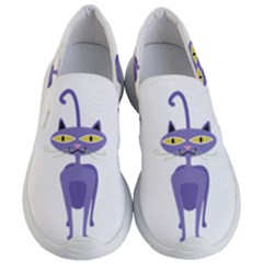 Cat Clipart Animal Cartoon Pet Women s Lightweight Slip Ons by Sapixe