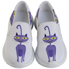 Cat Clipart Animal Cartoon Pet Kid s Lightweight Slip Ons by Sapixe