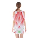 Lotus Flower Blossom Abstract Shoulder Cutout One Piece View2