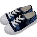 Graphic Design Background Kids  Low Top Canvas Sneakers View2