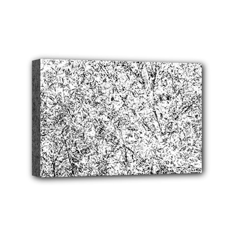 Willow Foliage Abstract Mini Canvas 6  X 4  by FunnyCow