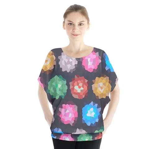 Background Colorful Abstract Blouse by Nexatart