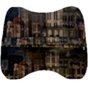 Architecture City Home Window Velour Head Support Cushion View2