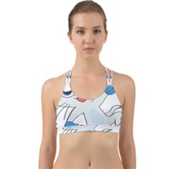 Animal Anthropomorphic Back Web Sports Bra by Sapixe