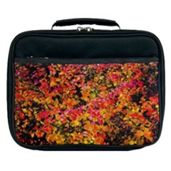 Orange, Yellow Cotoneaster Leaves In Autumn Lunch Bag by FunnyCow